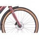 roue avant vélo électrique urbain KONA Dew-E DL 2022 rouge métallique