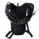 vue arrière sac d'hydratation V8 4L avec poche à eau Tech 1.5L noir
