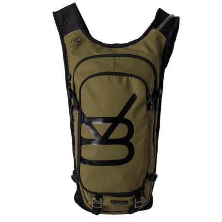 Vue de face sac d'hydratation 12L avec poche à eau Elite 3L