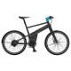IWEECH 24" S+ vue latérale vélo urbain électrique intelligent noir