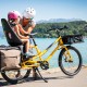 YUBA Kombi photo avec chargement vélo cargo jaune