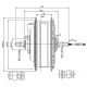 Dimensions moteur réducté compact